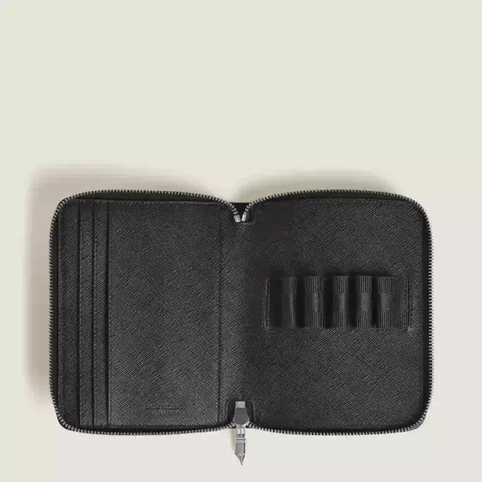 Estuche para 5 bolígrafos con cremallera Estuche para 5 bolígrafos con cremallera