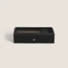 Estuche para bolígrafos, piel con relieve de cocodrilo, negro Estuche para bolígrafos, piel con relieve de cocodrilo, negro