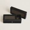 Estuche para bolígrafos, piel con relieve de cocodrilo, negro Estuche para bolígrafos, piel con relieve de cocodrilo, negro