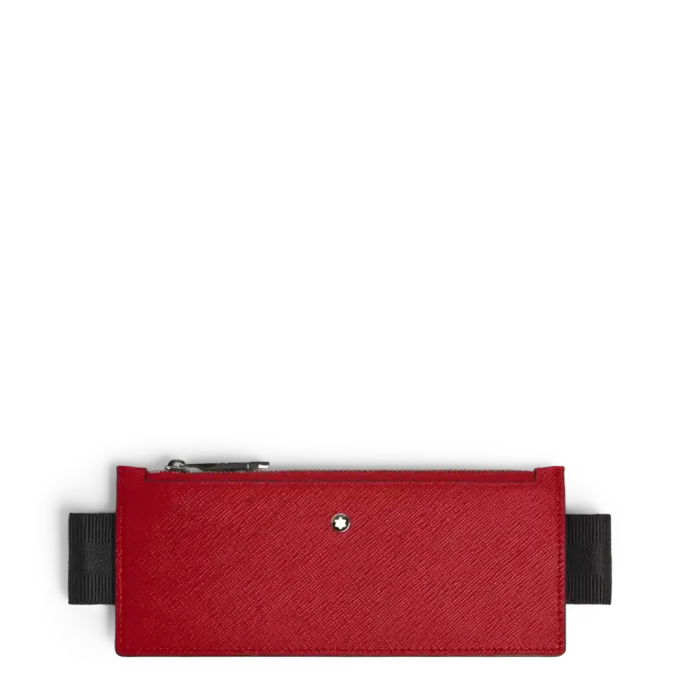 Estuche para bolígrafos Sartorial 2 con cremallera y banda elástica Estuche para bolígrafos Sartorial 2 con cremallera y banda elástica