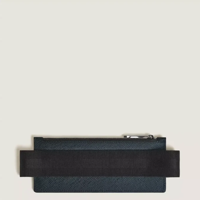 Estuche para bolígrafos Sartorial 2 con cremallera y banda elástica Estuche para bolígrafos Sartorial 2 con cremallera y banda elástica