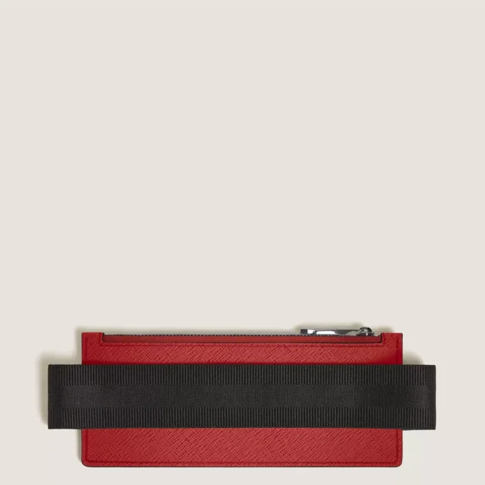 Estuche para bolígrafos Sartorial 2 con cremallera y banda elástica Estuche para bolígrafos Sartorial 2 con cremallera y banda elástica