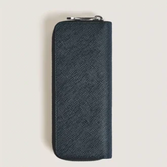 Estuche para dos bolígrafos con cremallera