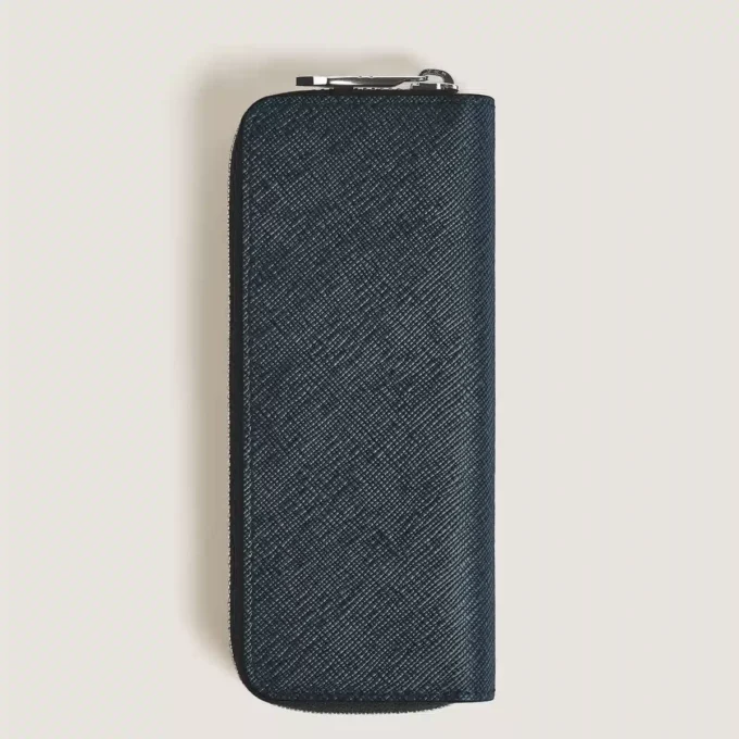Estuche para dos bolígrafos con cremallera Estuche para dos bolígrafos con cremallera