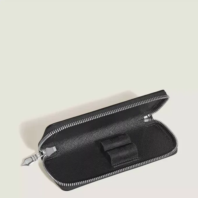 Estuche para dos bolígrafos con cremallera Estuche para dos bolígrafos con cremallera