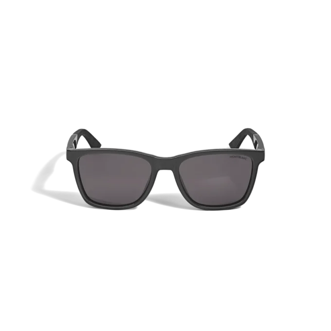 Gafas de sol con montura inyectada cuadrada en negro Gafas de sol con montura inyectada cuadrada en negro