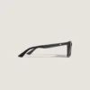 Gafas de sol con montura inyectada cuadrada en negro Gafas de sol con montura inyectada cuadrada en negro