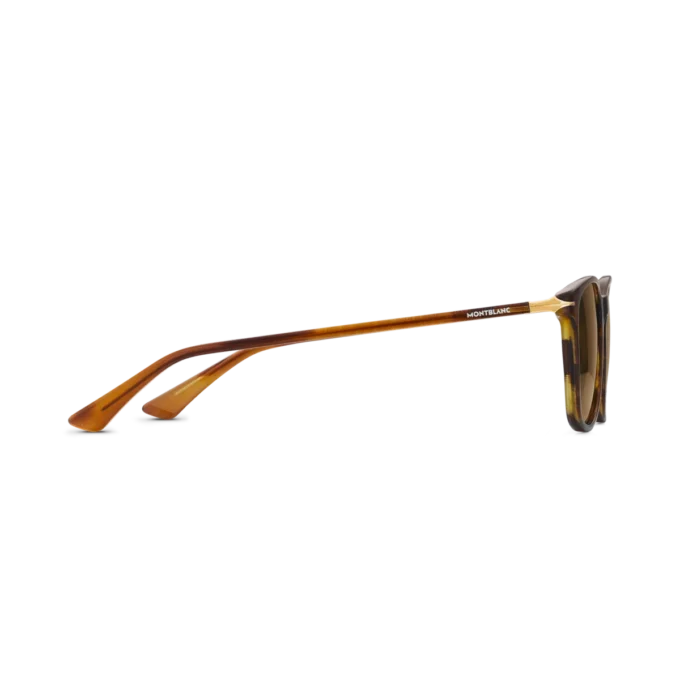 Gafas de sol cuadradas con montura de acetato de color marrón Gafas de sol cuadradas con montura de acetato de color marrón