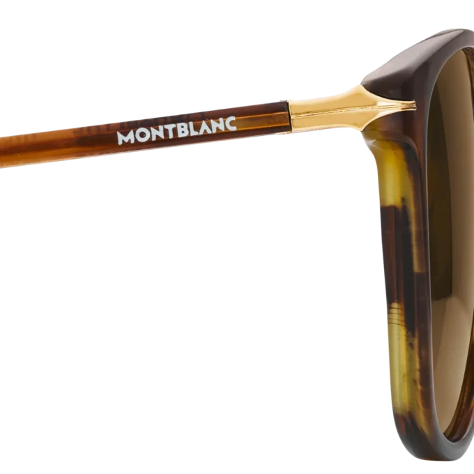 Gafas de sol cuadradas con montura de acetato de color marrón Gafas de sol cuadradas con montura de acetato de color marrón
