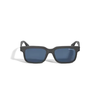 Gafas de sol cuadradas con montura de acetato de color negro
