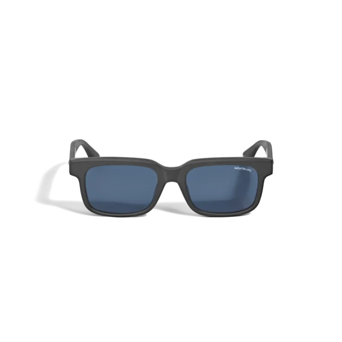 Gafas de sol cuadradas con montura de acetato de color negro Gafas de sol cuadradas con montura de acetato de color negro