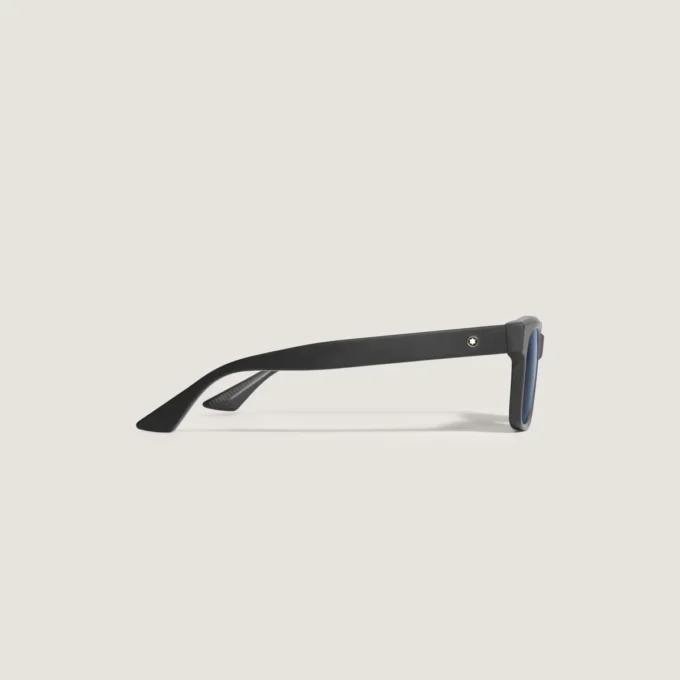 Gafas de sol cuadradas con montura de acetato de color negro Gafas de sol cuadradas con montura de acetato de color negro