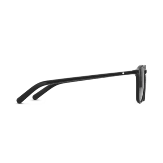Gafas de sol cuadradas con montura de acetato de color negro