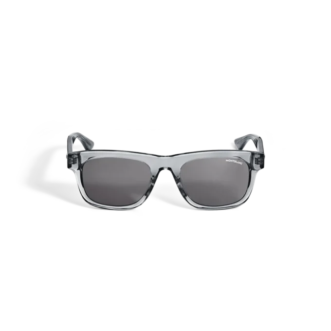 Gafas de sol cuadradas con montura de acetato gris Gafas de sol cuadradas con montura de acetato gris