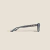Gafas de sol cuadradas con montura de acetato gris Gafas de sol cuadradas con montura de acetato gris