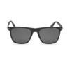 Gafas de sol cuadradas con montura de acetato negro