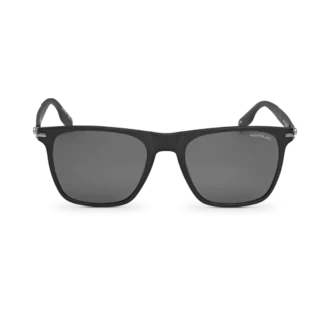 Gafas de sol cuadradas con montura de acetato negro