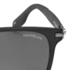 Gafas de sol cuadradas con montura de acetato negro