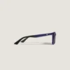 Gafas de sol cuadradas con montura inyectada de color azul Gafas de sol cuadradas con montura inyectada de color azul