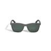 Gafas de sol cuadradas con montura inyectada de color gris Gafas de sol cuadradas con montura inyectada de color gris