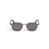 Gafas de sol cuadradas con montura metálica de color negro Gafas de sol cuadradas con montura metálica de color negro