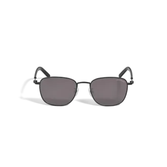 Gafas de sol cuadradas con montura metálica de color negro