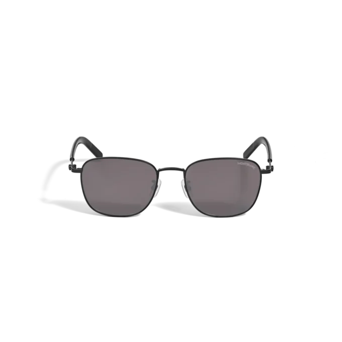 Gafas de sol cuadradas con montura metálica de color negro Gafas de sol cuadradas con montura metálica de color negro