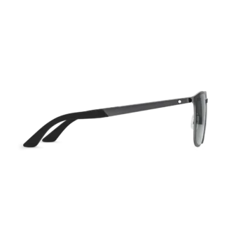 Gafas de sol cuadradas con montura metálica de color negro