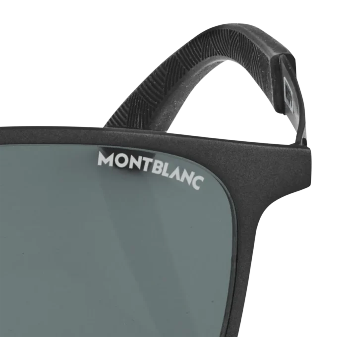 Gafas de sol cuadradas con montura metálica de color negro Gafas de sol cuadradas con montura metálica de color negro