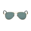 Gafas de sol cuadradas con montura metálica dorada Gafas de sol cuadradas con montura metálica dorada