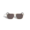 Gafas de sol cuadradas con montura metálica dorada Gafas de sol cuadradas con montura metálica dorada