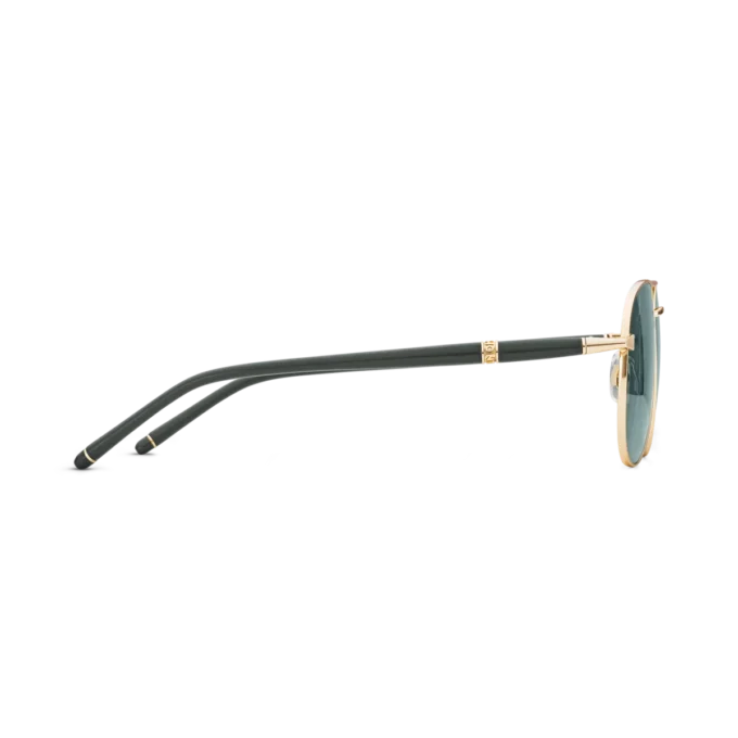 Gafas de sol cuadradas con montura metálica dorada Gafas de sol cuadradas con montura metálica dorada