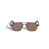 Gafas de sol cuadradas con montura metálica negra Gafas de sol cuadradas con montura metálica negra