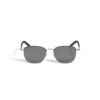 Gafas de sol cuadradas con montura metálica plateada Gafas de sol cuadradas con montura metálica plateada