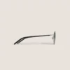 Gafas de sol cuadradas con montura metálica plateada Gafas de sol cuadradas con montura metálica plateada