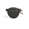 Gafas de sol ovaladas plegables con montura inyectada de color negro Gafas de sol ovaladas plegables con montura inyectada de color negro