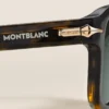 Gafas de sol rectangulares con montura de acetato color habana Gafas de sol rectangulares con montura de acetato color habana