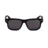 Gafas de sol rectangulares con montura de acetato de color negro Gafas de sol rectangulares con montura de acetato de color negro