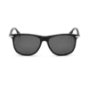 Gafas de sol rectangulares con montura de acetato de color negro Gafas de sol rectangulares con montura de acetato de color negro