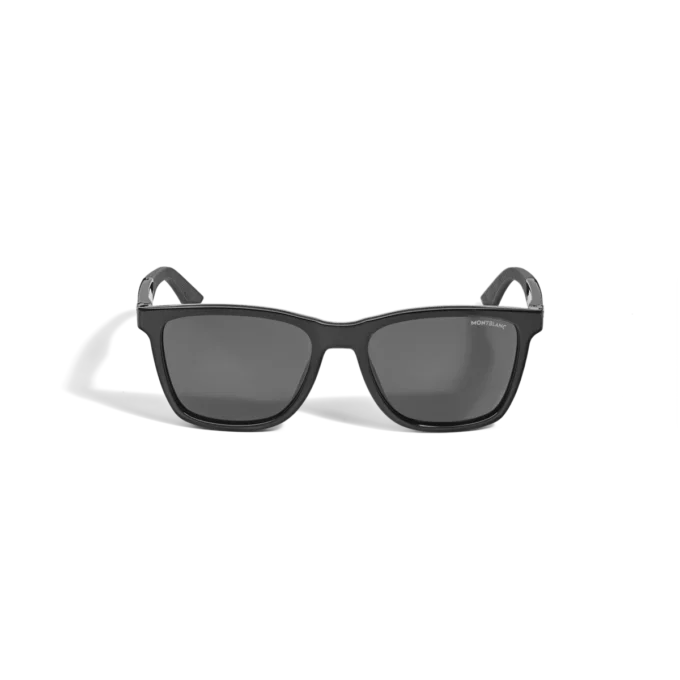Gafas de sol rectangulares con montura inyectada de color negro Gafas de sol rectangulares con montura inyectada de color negro
