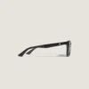 Gafas de sol rectangulares con montura inyectada de color negro Gafas de sol rectangulares con montura inyectada de color negro