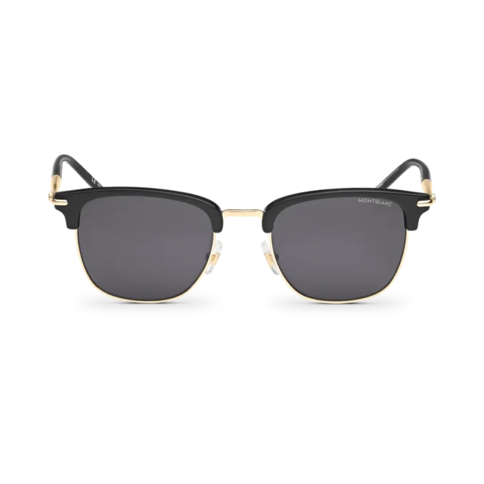 Gafas de sol rectangulares con montura inyectada de color negro (M) Gafas de sol rectangulares con montura inyectada de color negro (M)