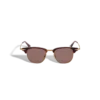 Gafas de sol rectangulares con montura metálica dorada Gafas de sol rectangulares con montura metálica dorada