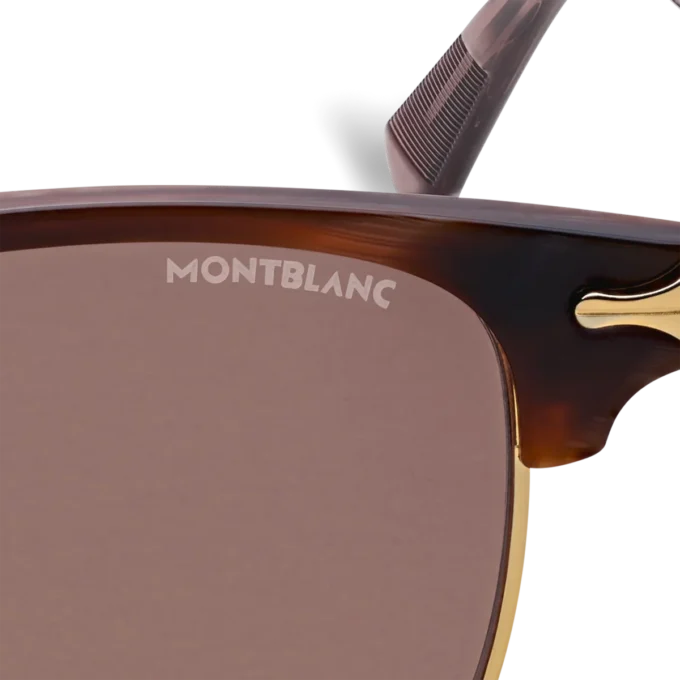 Gafas de sol rectangulares con montura metálica dorada Gafas de sol rectangulares con montura metálica dorada
