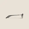 Gafas de sol rectangulares con montura metálica negra Gafas de sol rectangulares con montura metálica negra