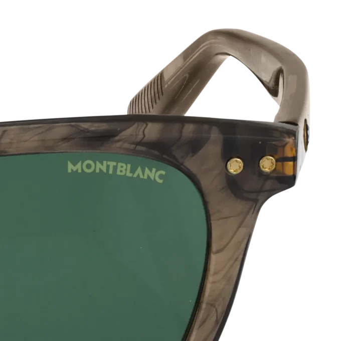 Gafas de sol redondas con montura de acetato de color marrón Gafas de sol redondas con montura de acetato de color marrón