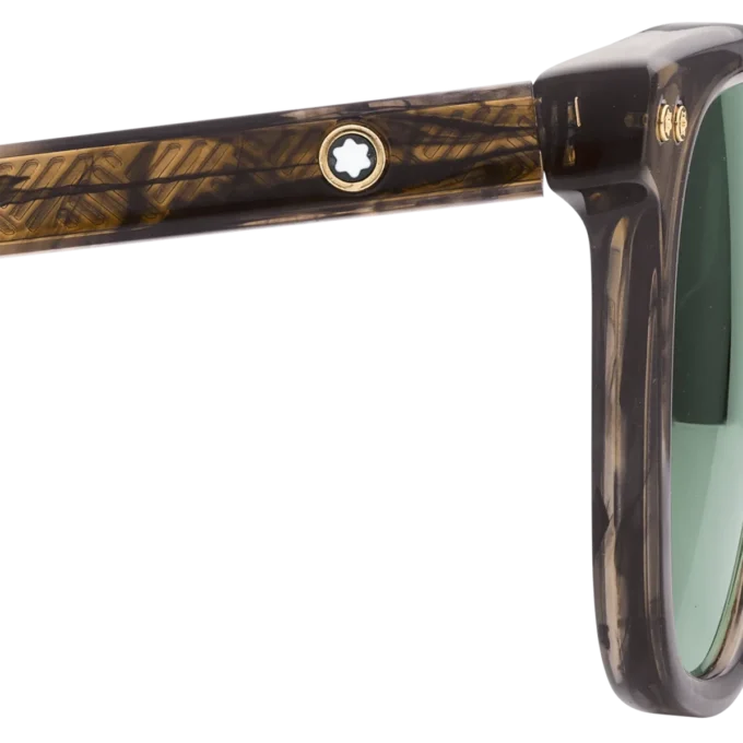 Gafas de sol redondas con montura de acetato de color marrón Gafas de sol redondas con montura de acetato de color marrón