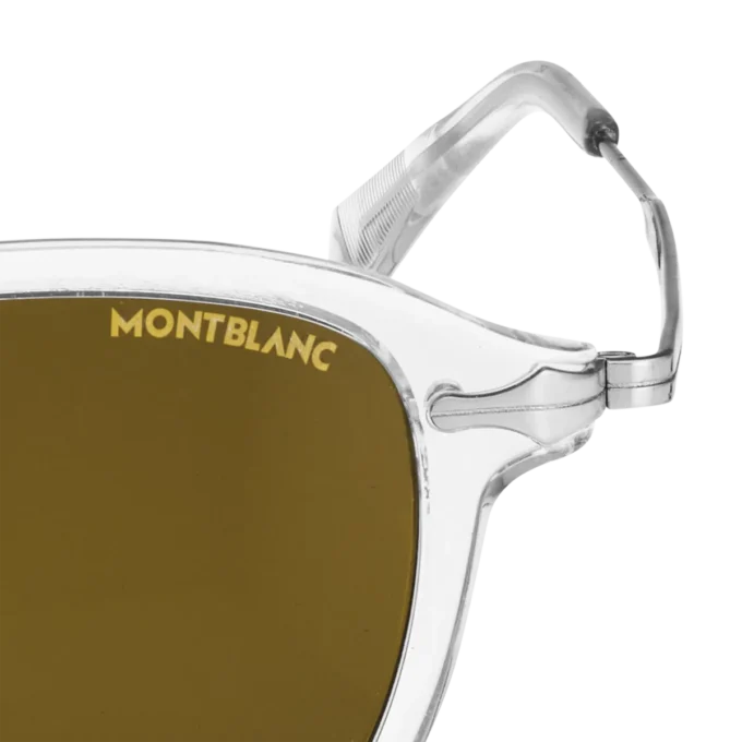 Gafas de sol redondas con montura inyectada de color gris Gafas de sol redondas con montura inyectada de color gris