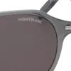 Gafas de sol redondas con montura inyectada gris Gafas de sol redondas con montura inyectada gris