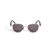 Gafas de sol redondas con montura metálica dorada Gafas de sol redondas con montura metálica dorada